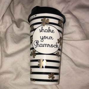 SHAKE YOUR SHAMROCK TRAVEL MUG